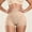 Beige, variant on Njagoc3 Shapewear Panties for Women High Waisted Lace Trim Tummy Control Full Coverage Briefs