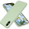 thumbnail image 1 of Wekity Liquid Silicone Gel Rubber Full Body Protection Shockproof Case for iPhone Xs/iPhone X，Anti-Scratch&Fingerprint Basic-Cases，Compatible with iPhone X/iPhone Xs 5.8 inch (2018), (Light Purple), 1 of 5
