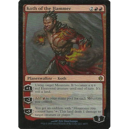 - Koth of the Hammer - Duel Decks: Venser vs Koth - Foil, A single individual card from the Magic: the Gathering (MTG) trading and collectible card game (TCG/CCG). By Magic: the (Dueling Network Best Deck Ever)