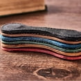 thumbnail image 2 of Magnetic Bookmark Engraved Inspirational Text Bookmark Holder,Leather Magnetic Bookmark Blue, 2 of 8