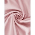 thumbnail image 6 of DARING DIVA Women's 2 Pcs Satin Silky Lounge Sets Ruffle Sleepwear Pink M, 6 of 7