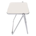 thumbnail image 5 of Modern Foldable Acrylic Tray Table TV Tray Small Folding Desk Freestanding 26.77in, 5 of 15