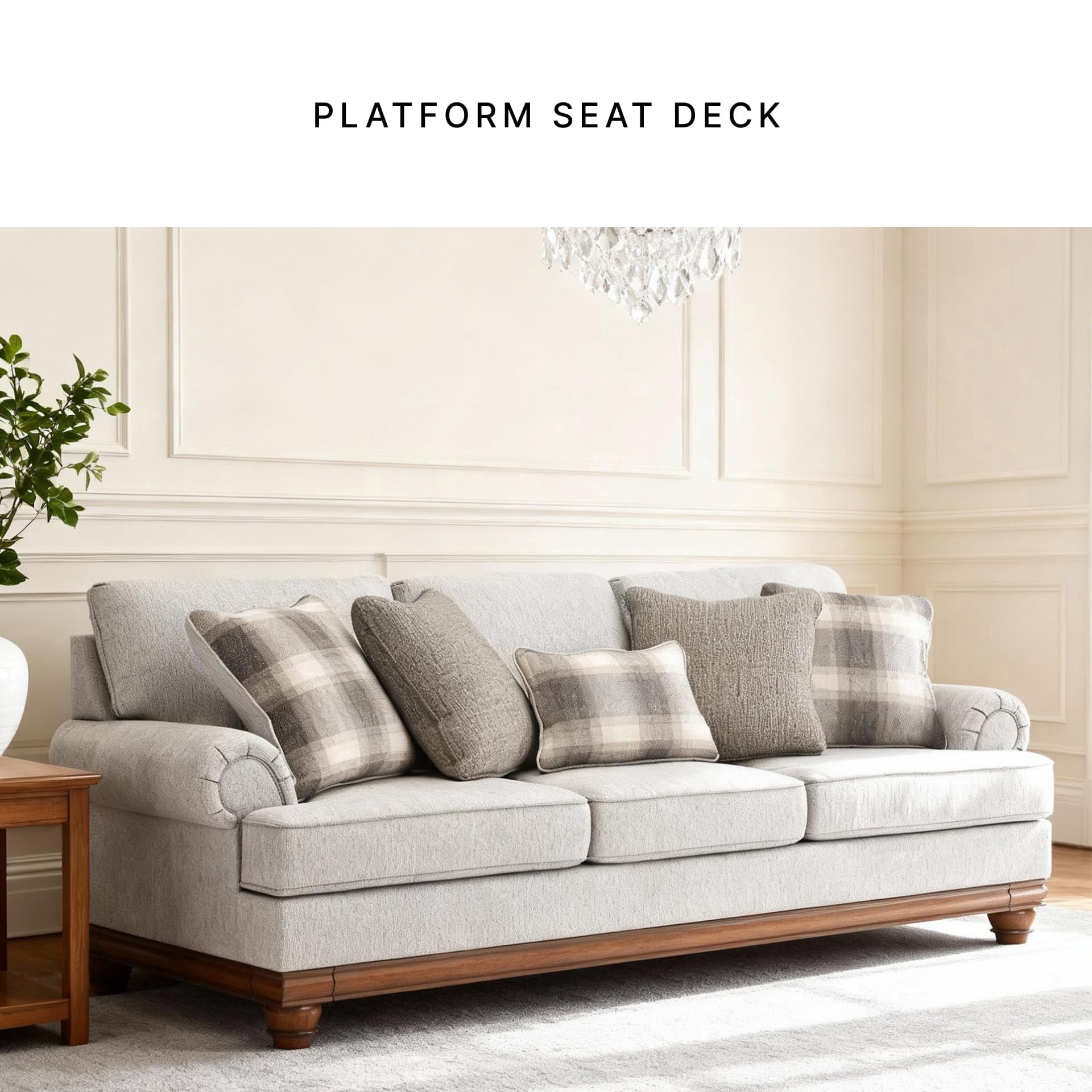 Signature Design by Ashley Stoughton Beige Sofa