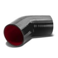 thumbnail image 1 of DNA Motoring SH-325-45-BK-RD 3.25" 3-PLY 45� ELBOW TURBO/INTERCOOLER/INTAKE SILICONE COUPLER HOSE BLACK/RED, 1 of 1