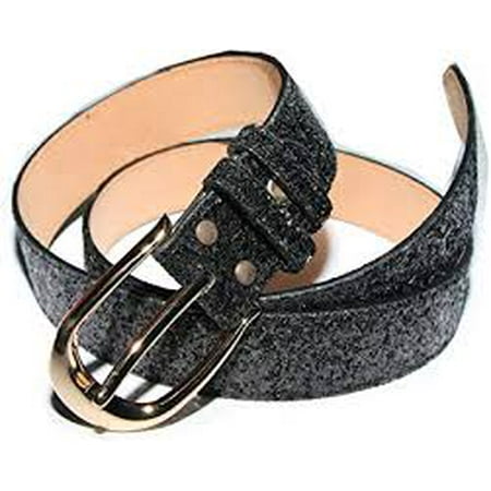 Women Designer Sequins Genuine Leather Belt - High Quality Very Stylish