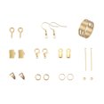 thumbnail image 1 of EeaseCA Handmade Charm Ear Clip Ear Stud Kit Creative Ear Pendant for DIY Material Earrings Making (Golden, Single Box), 1 of 7