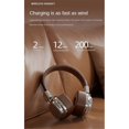 thumbnail image 4 of Classic Over Ear Headsets Studio Dj Stereo BT 5.3 Wireless Headphones, 4 of 5