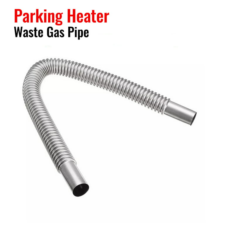 Cheap 150cm Air Parking Heater Stainless Steel Exhaust Pipe Tube Gas Vent  Fit Air Diesels Parking Tank Car Heaters Accessories