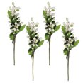 thumbnail image 2 of 5PCS Bayas artificiales Tallos de bayas artificiales Decoración para sala de estar Oficina Blanco, 2 of 10