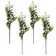 thumbnail image 2 of 5PCS Bayas artificiales Tallos de bayas artificiales Decoración para sala de estar Oficina Blanco, 2 of 10