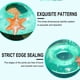 thumbnail image 4 of Swimming Ring Floating PVC Swimming Pool Water Swim Ring Folding Middle Mesh Summer Inflatable Bed, 4 of 5
