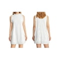 thumbnail image 1 of KelaJuan Women Summer Casual Short Dress Flower Lace Crew Neck Sleeveless Sweet Fashion Mini Dress, 1 of 8
