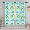 thumbnail image 5 of Funny Window Curtains for Kids Room - 42Wx63H Inch 2 Panels, Rod Pocket Colorful Cartoon Dinosaur Patterns for Boys Bedroom Decor Preschool Classroom Curtains Playroom Living Room Window Drapes, 5 of 5