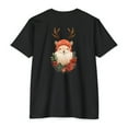 thumbnail image 2 of Enchanted Forest Santa: Festive Holiday Tee- Unisex CVC Jersey T-shirt, 2 of 4