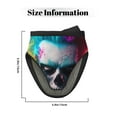 thumbnail image 3 of Pofeuu Modern Abstract Colorful Skull A Print Thickened Mini Silicone Oven Mitts Heat Resistant, Rubber Oven Mitt Gloves, Finger Pinch Grips, Pot Holder, Silicone Potholder, 3 of 7