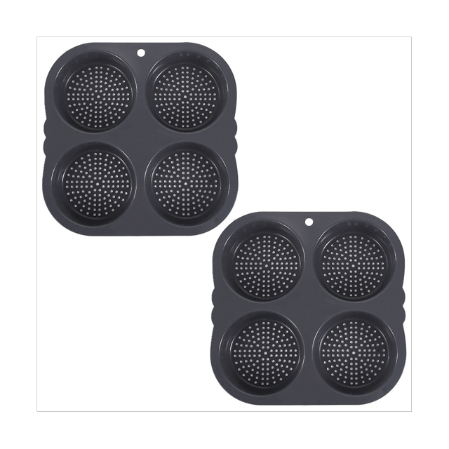 Hamburger Bakeware Food Grade Silicone Silicone Hamburger Mold Homemade Hamburger Bakeware Dishwasher Cleanable