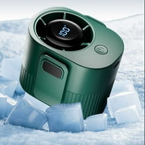 Yyuenw Portable Fan, Rechargeable Waist Fans with Digital Display, 100 Speeds Clip Belt Fan, 1200 mAh Battery Operated, Wearable Belt Fan for Camping, Outdoor, Jobsite