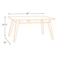 Signature Design By Ashley Centiar Rectangular Dining Room Table