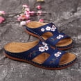thumbnail image 3 of Women's Orthopedic Bloom Shoes Open Toe Sandals Ladies Platform Slippers Summer Beach Rubber, 3 of 5