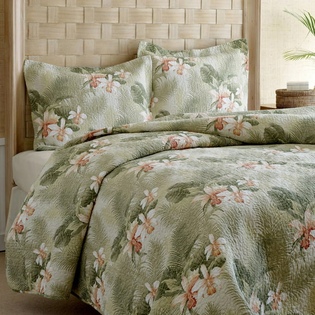 Tommy Bahama Tropical Orchid 3 Piece, Tommy Bahama Bedding Twin Size