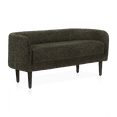 thumbnail image 1 of Bouclair Green Fabric and Metal Bench, 1 of 5