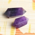 thumbnail image 7 of 3PCS Natural Purple Amethyst Quartz Crystal Point Wand Obelisk Healing, 7 of 7