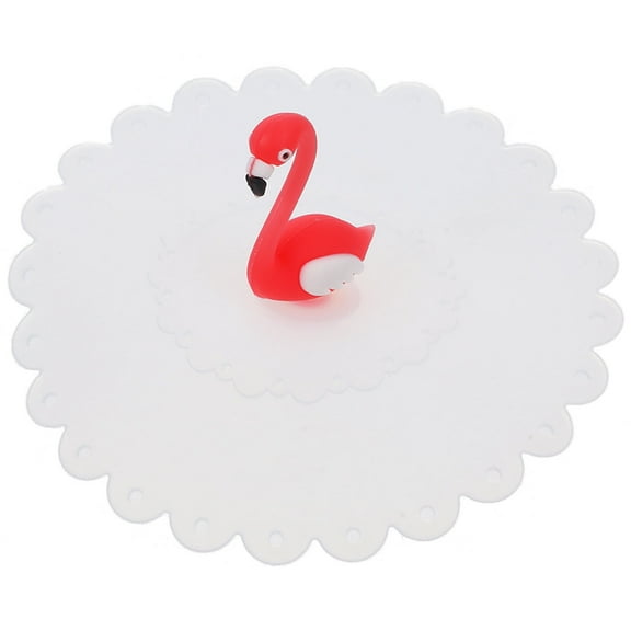 WHAMVOX Silicone Mug Covers 1 Pcs Flamingo Design For Drinks Keep Warm And Fresh