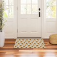 thumbnail image 3 of Yayeee Doormat for Inside 20"x32" Absorbent Low-Profile Washable Non-Slip Rubber Backed Entryway Rug, Beige Sunflower Pattern, 3 of 8
