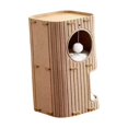 thumbnail image 2 of Bothyi 2 Storey Cat Bed Cave Cat House Easy to Assembly Scratch Resistant Hut Enclosed Bed Covered Tunnel Condo for Resting Sleeping Camel, 2 of 8