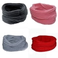 thumbnail image 1 of Women's Men's Autumn Winter Fashion Cable Knitted Solid Scarf Shawl Neckerchief, 1 of 8