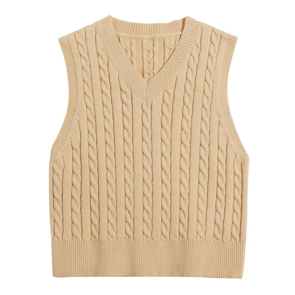 preppy vest sweater