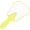 Yellow, variant on Handheld Mirrors with Handle Small Face Mirror, Tooth Shaped Hand Mirror Makeup, Used for Dentist Office, Clinic, Bathroom, Barber and Salon - White