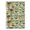 thumbnail image 7 of FORMRS 1-Subject Spiral Notebook 8" x 5" College Ruled 60 Refillable Sheet A5 Hard Cover, Colorful Cartoon Dinosaur Pattern, 7 of 7