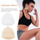 thumbnail image 2 of 4 pares de sujetador inserciones transpirable esponja sujetador inserciones deportes sostén almohadilla para mujeres, 2 of 5