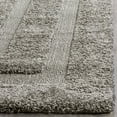 thumbnail image 3 of SAFAVIEH Florida Mason Bordered Shag Area Rug, Grey, 6'7" x 6'7" Square, 3 of 7
