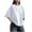 White, variant on Posijego Womens Plain Basic Tee Crew Neck Short Sleeve Casual T-Shirts Summer Loose Shirt Tops for Women