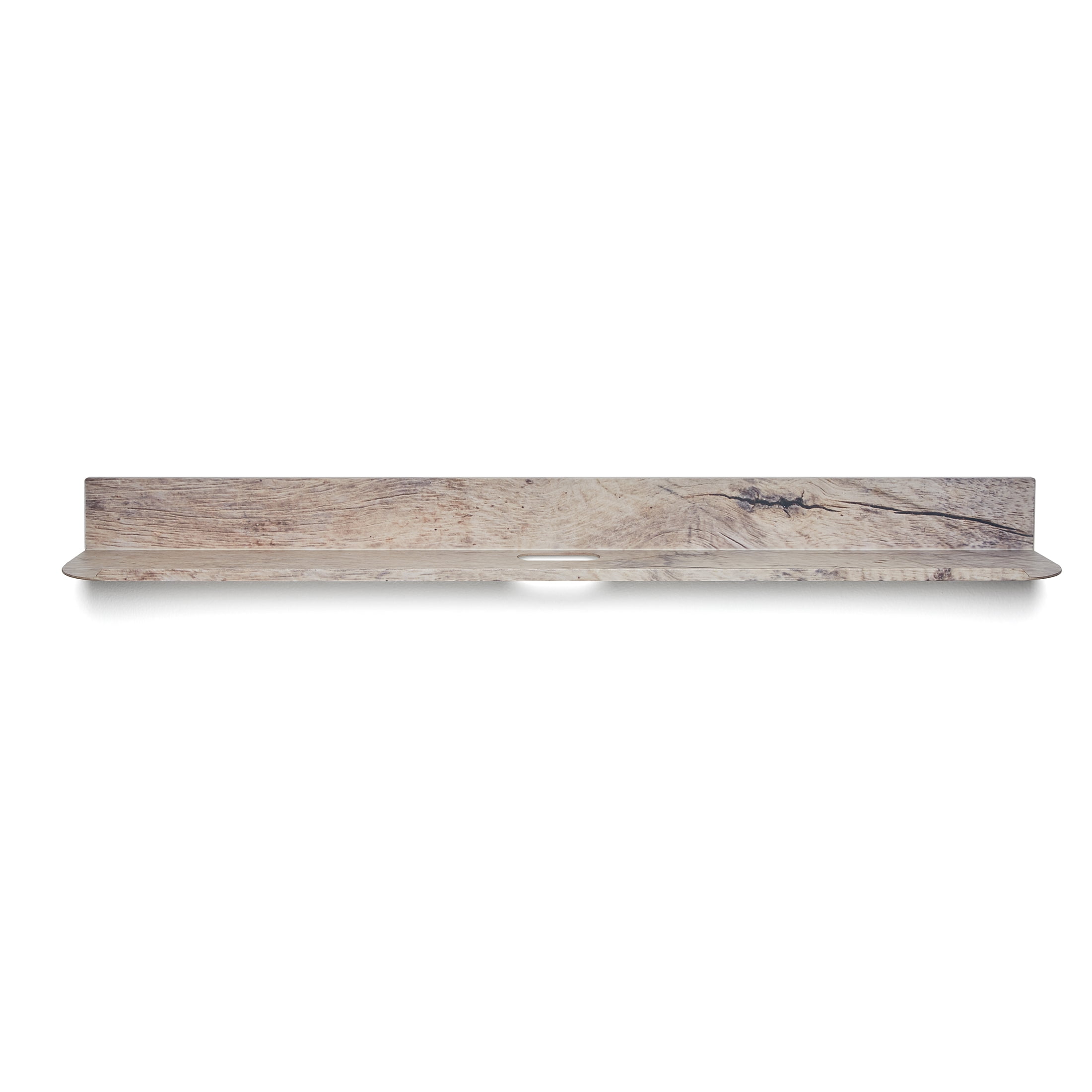 Hangman No Stud Sound Bar Shelf - SBS32-DW - 32" - Solid Aluminum with Durable Distressed Wood Dye Sublimation Finish