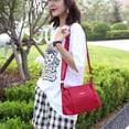 thumbnail image 3 of EIMELI Nylon Women Shoulder Bag Female Big Capacity Daily Crossbody Pouch (Red), 3 of 7