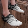 thumbnail image 6 of Barefoot Shoes Womens Men,Unisex Barefoot Water Shoes Breathable, Anti- Hiking Footwear for Athletic Wide Toe Shoe Footwear for Hiking, Walking, Running, Yoga, and Water Sports(White/42), 6 of 8