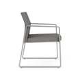 thumbnail image 4 of Gansett Reception Waiting Room Guest Chair / Silver Steel / Light Gray, 4 of 7