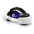 thumbnail image 2 of TRANSNOVO Compatible avec Oculus Quest 2 Head Strap, Accessoire VR pour Meta Quest 2, Bracelet Élite Léger Rétractable à un Bouton (Quest 2 Head Strap), 2 of 4