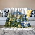 thumbnail image 2 of JEUXUS  Sherpa Throw Blanket, Super Soft  Plush Sofa Couch Blanket, TV Bed Blanket, Comfy Cozy Fluffy Warm, Christmas Theme Throws, Blanket(, Tribe), 2 of 6