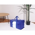 thumbnail image 7 of Unique Bargains 1 Pack Clothes Storage Bags Moving Bags Blue 27*14*15in, 7 of 7