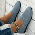 thumbnail image 5 of Drie Womens Flats Women's Notorious Ballet Flat - Various Widths Available Light Blue,8, 5 of 7