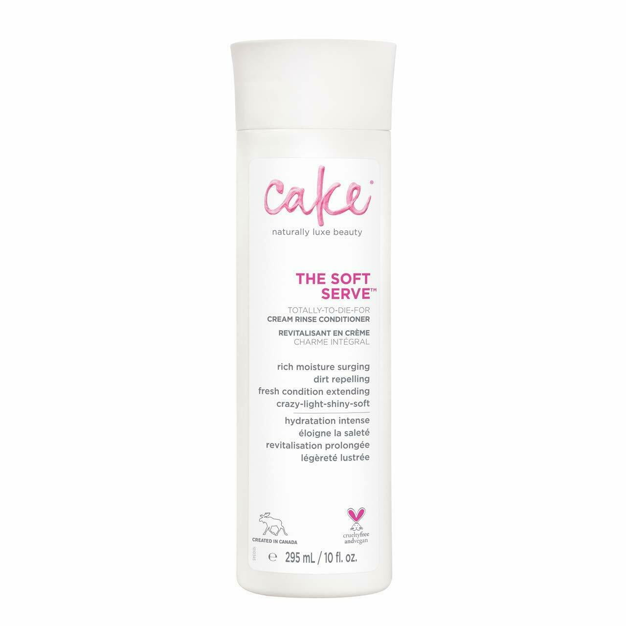 Cake Beauty The Soft Serve Cream Rinse Conditioner, 10 Ounces