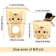 thumbnail image 2 of 1pc Cute Cartoon Cat Canvas Pencil Holder with Telescopic Design and Zipper Closure - Perfect Stationery Organizer for Home and Office, 2 of 5