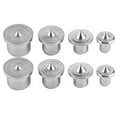 thumbnail image 2 of 8 Pcs Steel Dowel Centers, Solid Hollow Marking Tool Set, Machined for Proper Alignment, Use for Woodworking Projects, 2 of 7