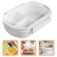 thumbnail image 3 of Bento Lunch Box Camping Bento Box Salad Container Fruit Box Office Bento Holder, 3 of 8