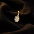 thumbnail image 6 of Vinali Solid 14k Gold Minimalist Oval Opal Pendant, 6 of 6