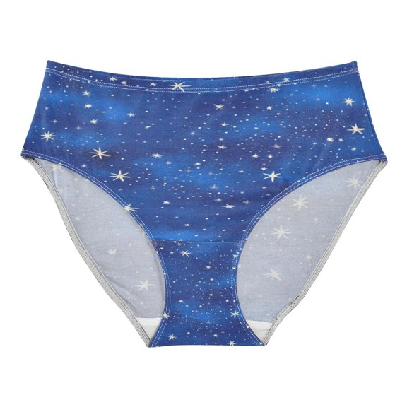 Women's Underwear Starry Night Sky Pattern Hipster Panties Underwear for women, X-Small
